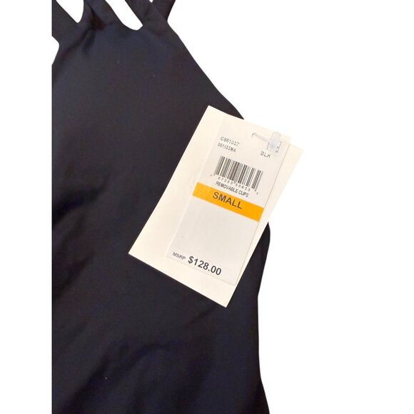 BECCA  Black  Skylar Loop Plunge One-Piece Size Small - Picture 10 of 12